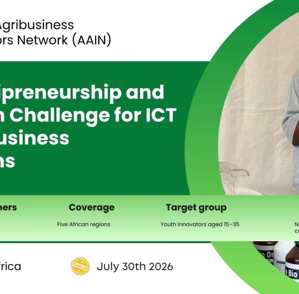 Youth Agripreneurship and Incubation Challenge for ICT and Agribusiness Innovations