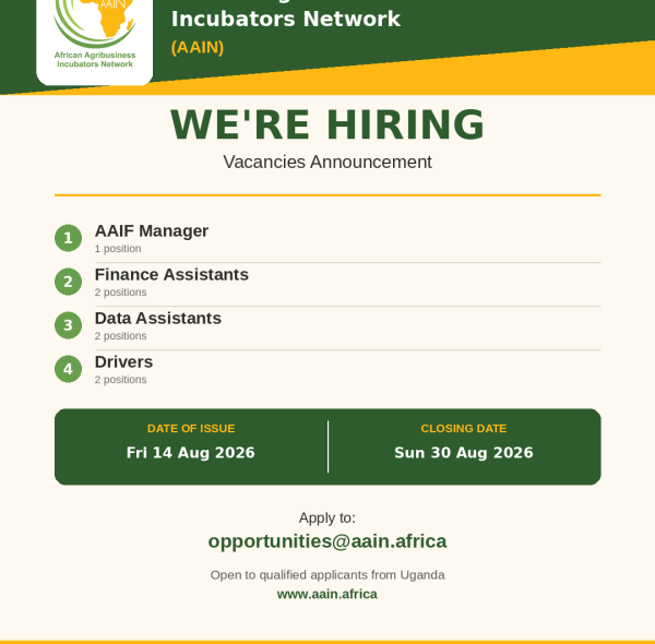 Open Vacancies at AAIN